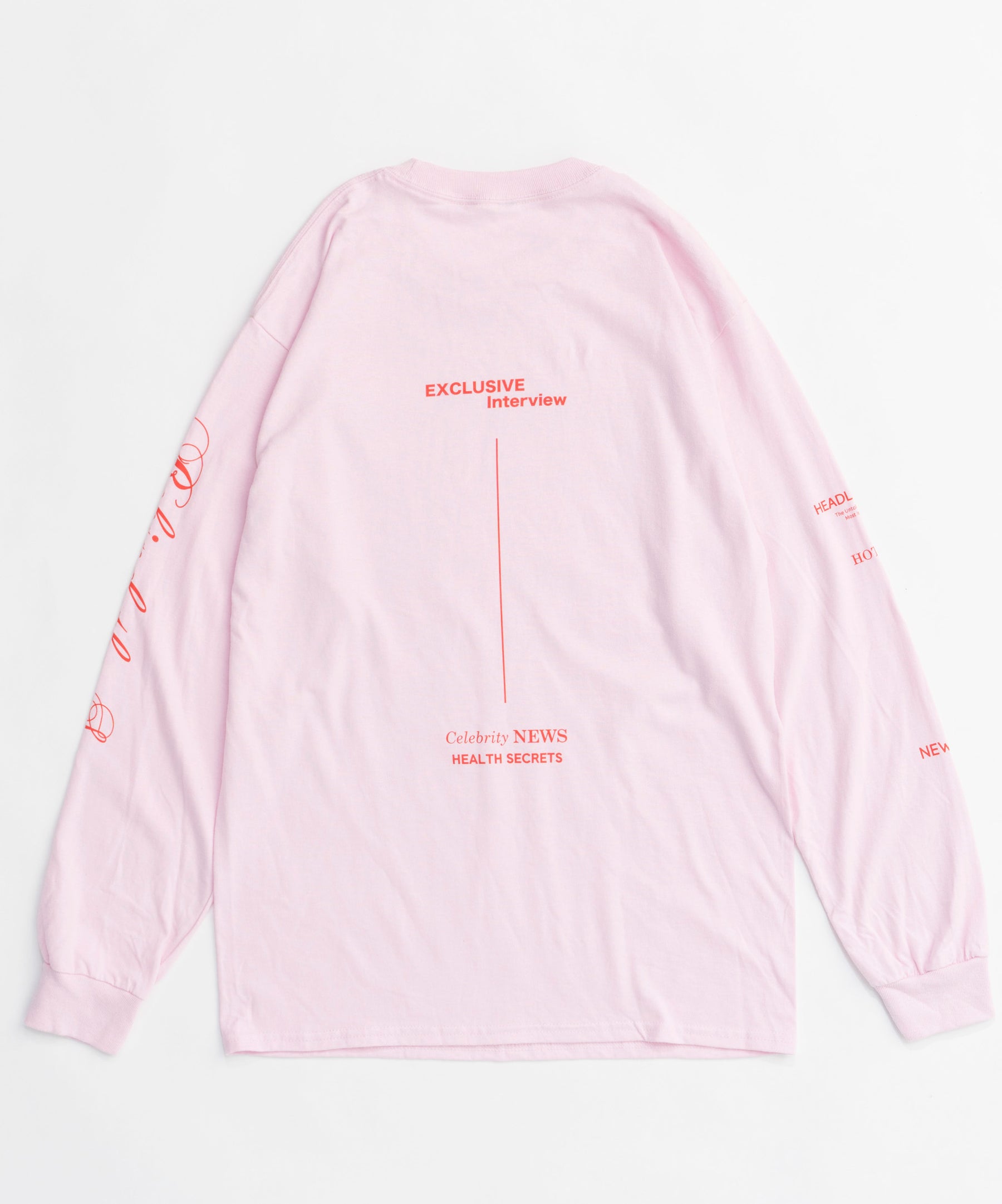 【PRE-ORDER】MAGAZINE HEADING Long Sleeve T-shirt