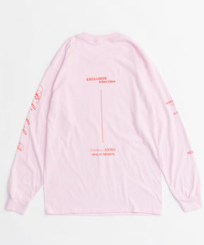 【PRE-ORDER】MAGAZINE HEADING Long Sleeve T-shirt