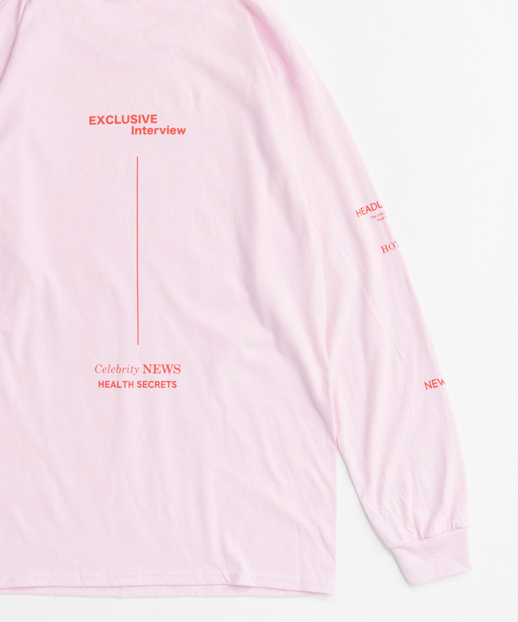 【PRE-ORDER】MAGAZINE HEADING Long Sleeve T-shirt