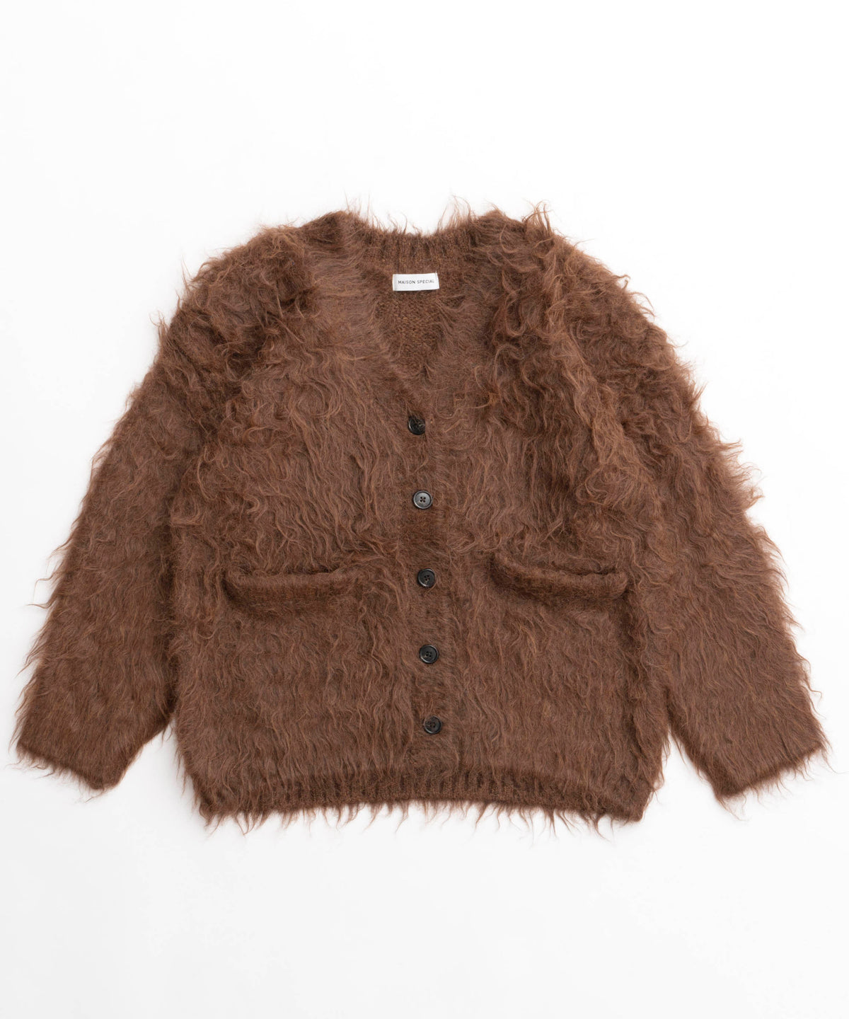 [24WINTER PRE-ORDER] Fluffy Shaggy Knit Cardigan