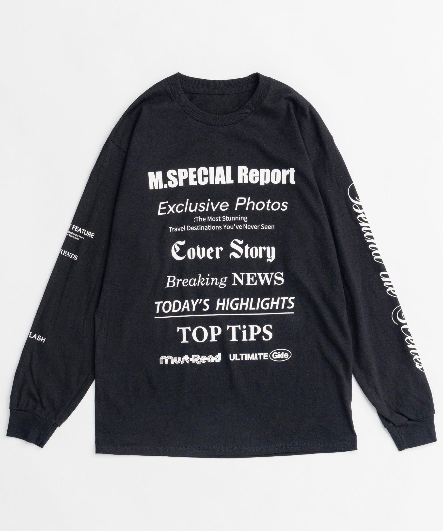 【PRE-ORDER】MAGAZINE HEADING Long Sleeve T-shirt