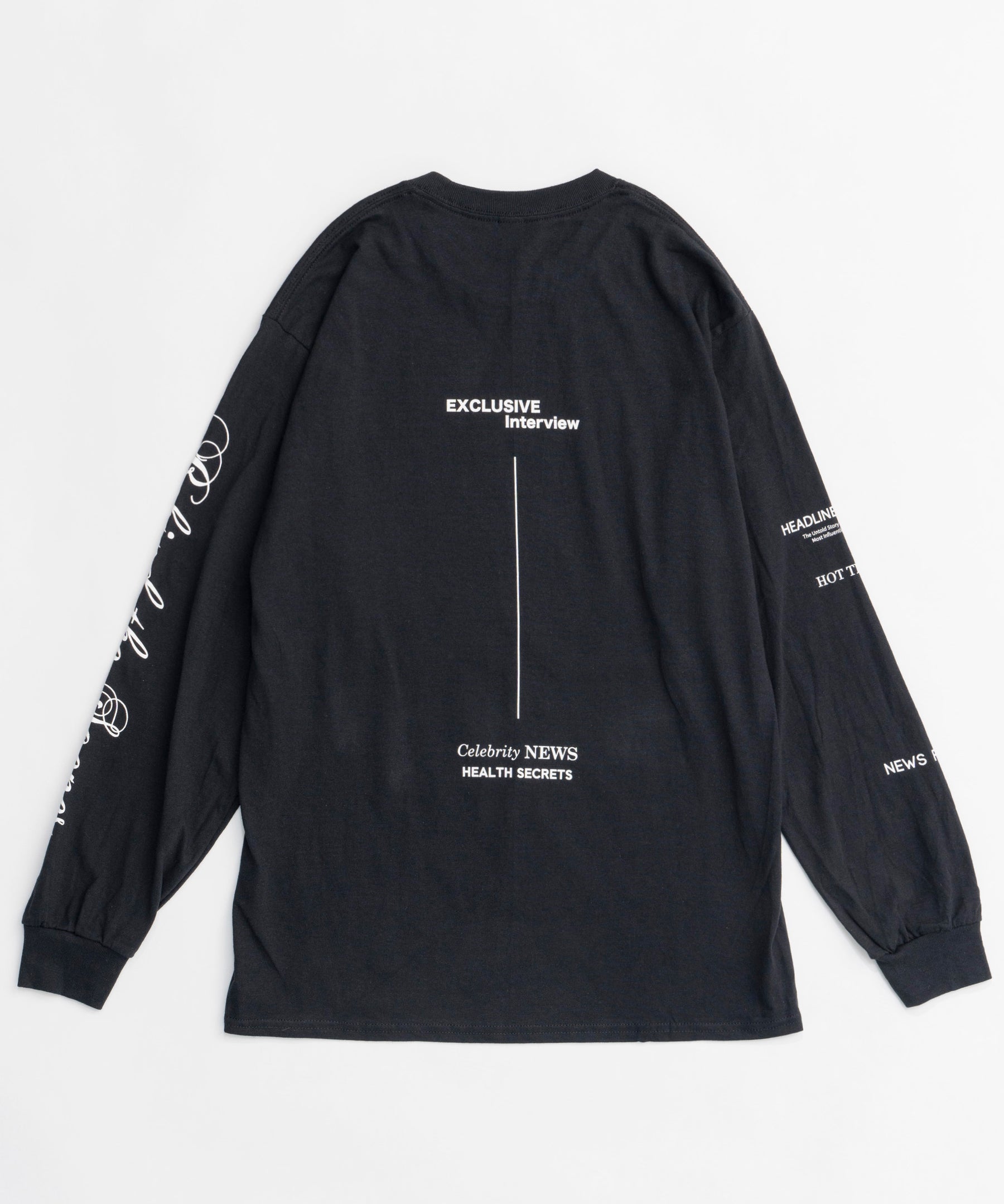 【PRE-ORDER】MAGAZINE HEADING Long Sleeve T-shirt