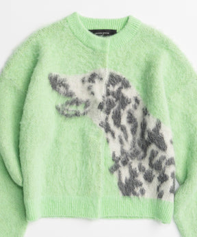 【26AUTUMN PRE-ORDER】Dalmatian Knit Cardigan