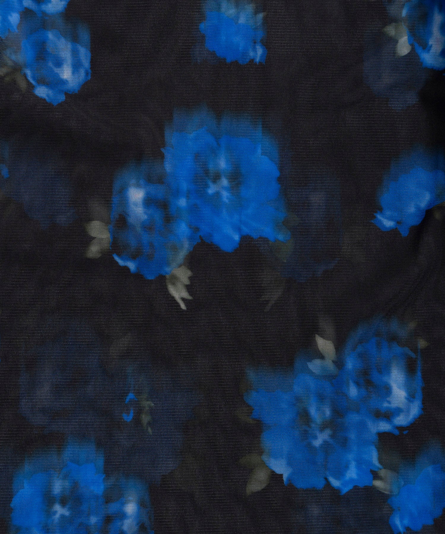 Blurred flower Sheer Top