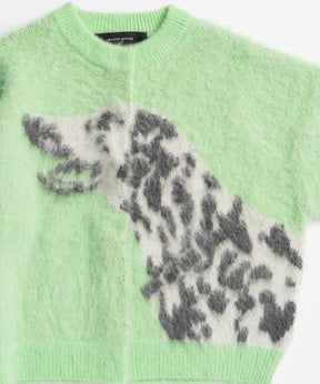【26AUTUMN PRE-ORDER】Dalmatian Knit Cardigan