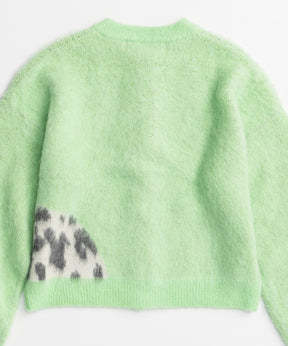 【26AUTUMN PRE-ORDER】Dalmatian Knit Cardigan