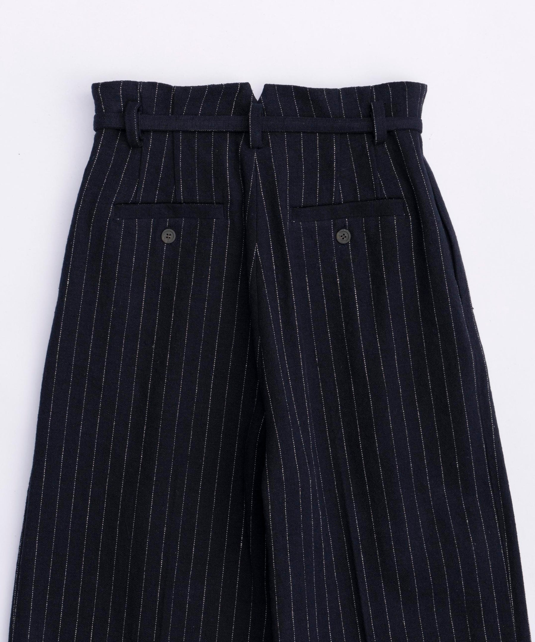 Linen High Waist Pants