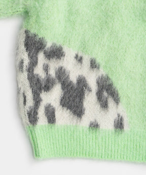 【26AUTUMN PRE-ORDER】Dalmatian Knit Cardigan