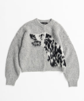 【26AUTUMN PRE-ORDER】Dalmatian Knit Cardigan