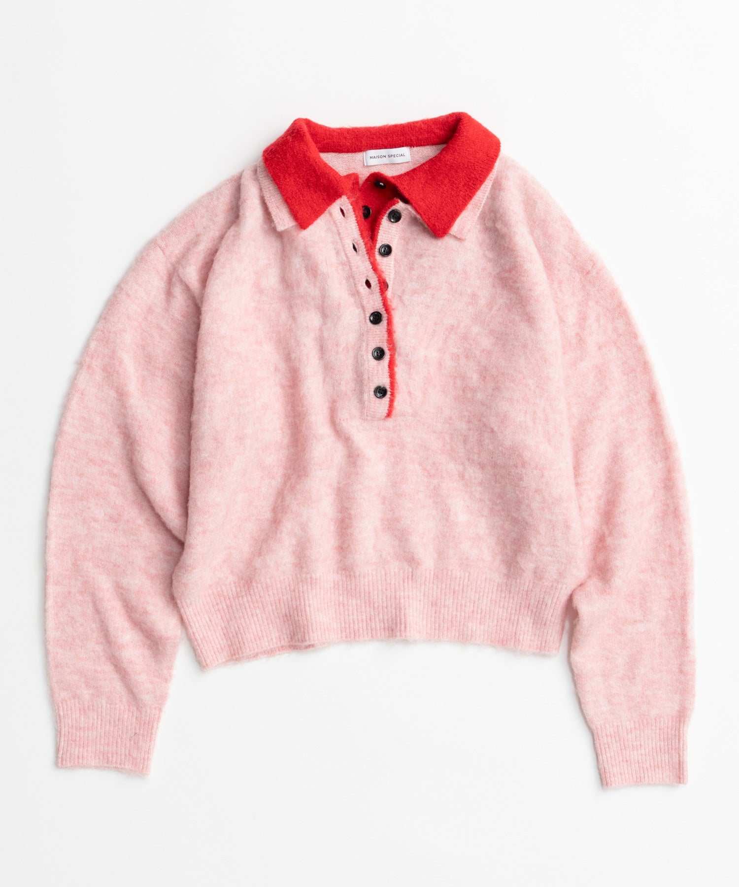 【26AUTUMN PRE-ORDER】Layered Polo Knit