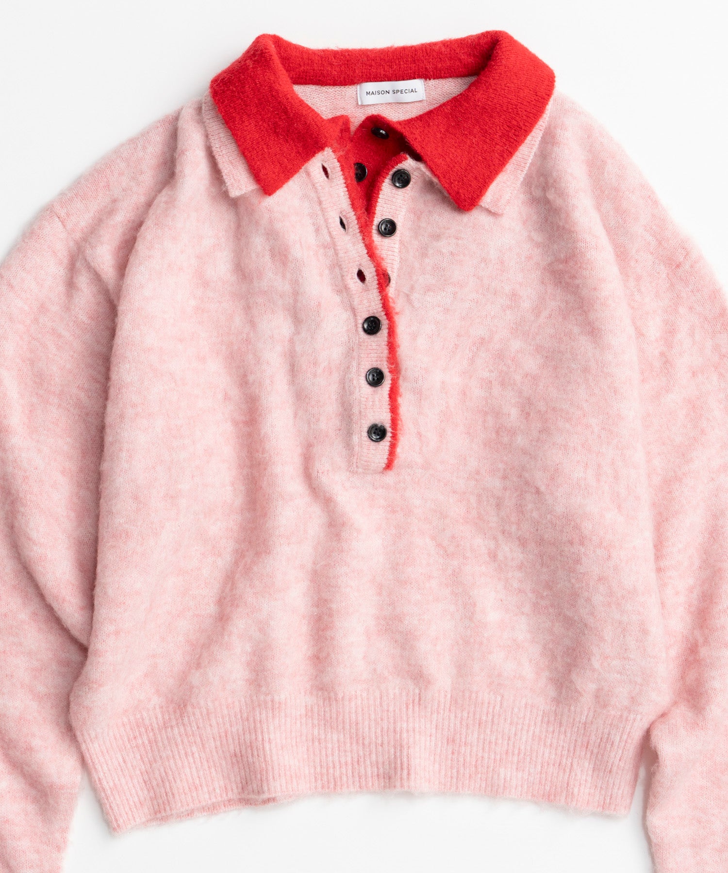 【26AUTUMN PRE-ORDER】Layered Polo Knit
