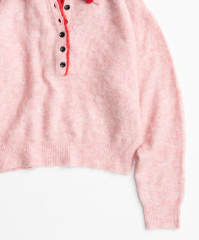 【26AUTUMN PRE-ORDER】Layered Polo Knit