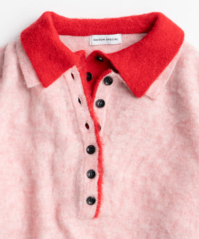 【26AUTUMN PRE-ORDER】Layered Polo Knit