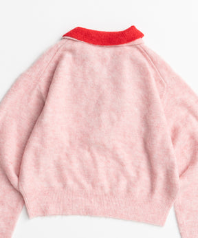 【26AUTUMN PRE-ORDER】Layered Polo Knit