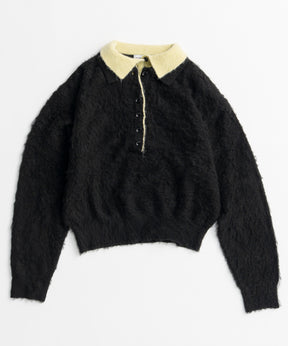 【26AUTUMN PRE-ORDER】Layered Polo Knit