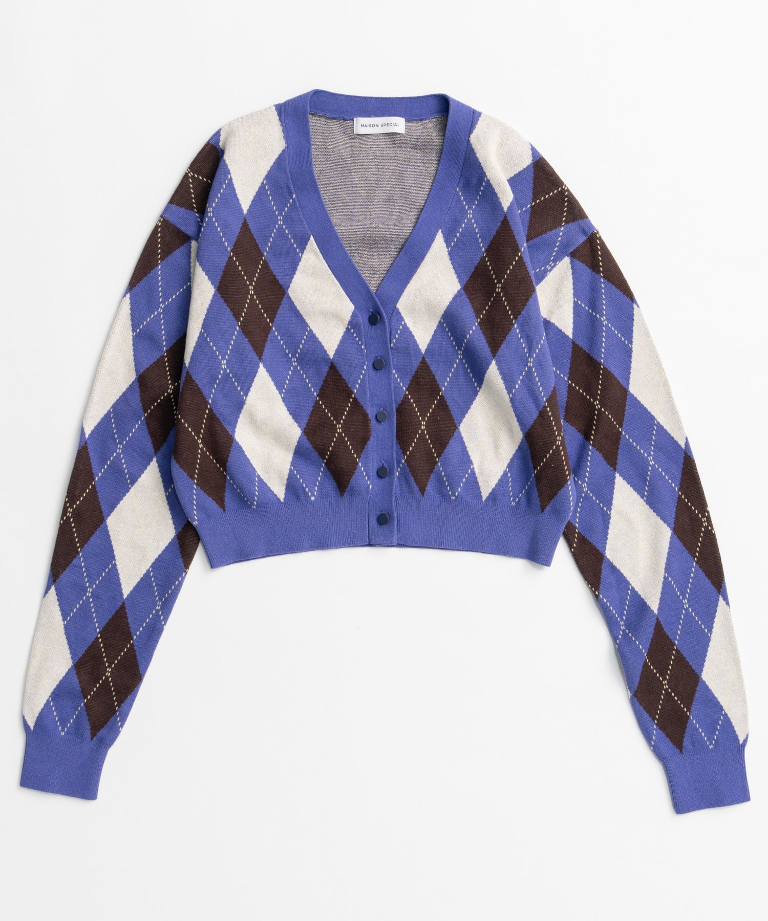 【26AUTUMN PRE-ORDER】Argyle Cardigan