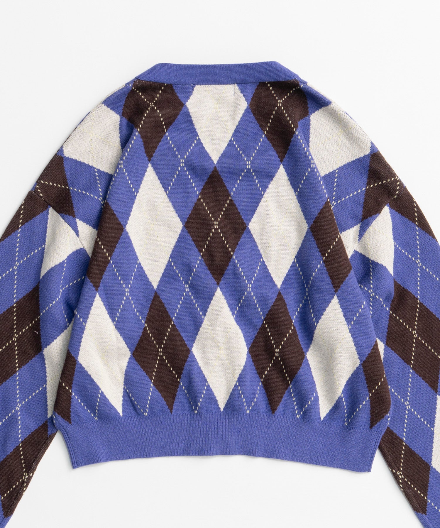 【26AUTUMN PRE-ORDER】Argyle Cardigan