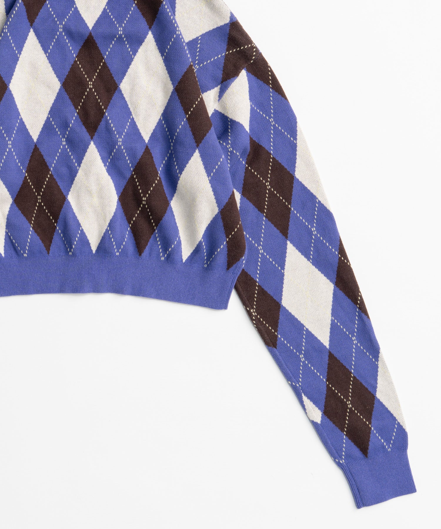 【26AUTUMN PRE-ORDER】Argyle Cardigan