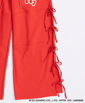 【HELLO KITTY × MAISON SPECIAL】HELLO KITTY Ribbon Sweatpants