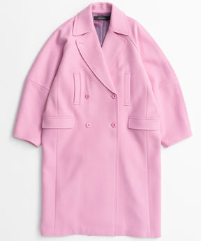 【26AUTUMN PRE-ORDER】Super 140 Balloon Sleeve Wool Long Coat