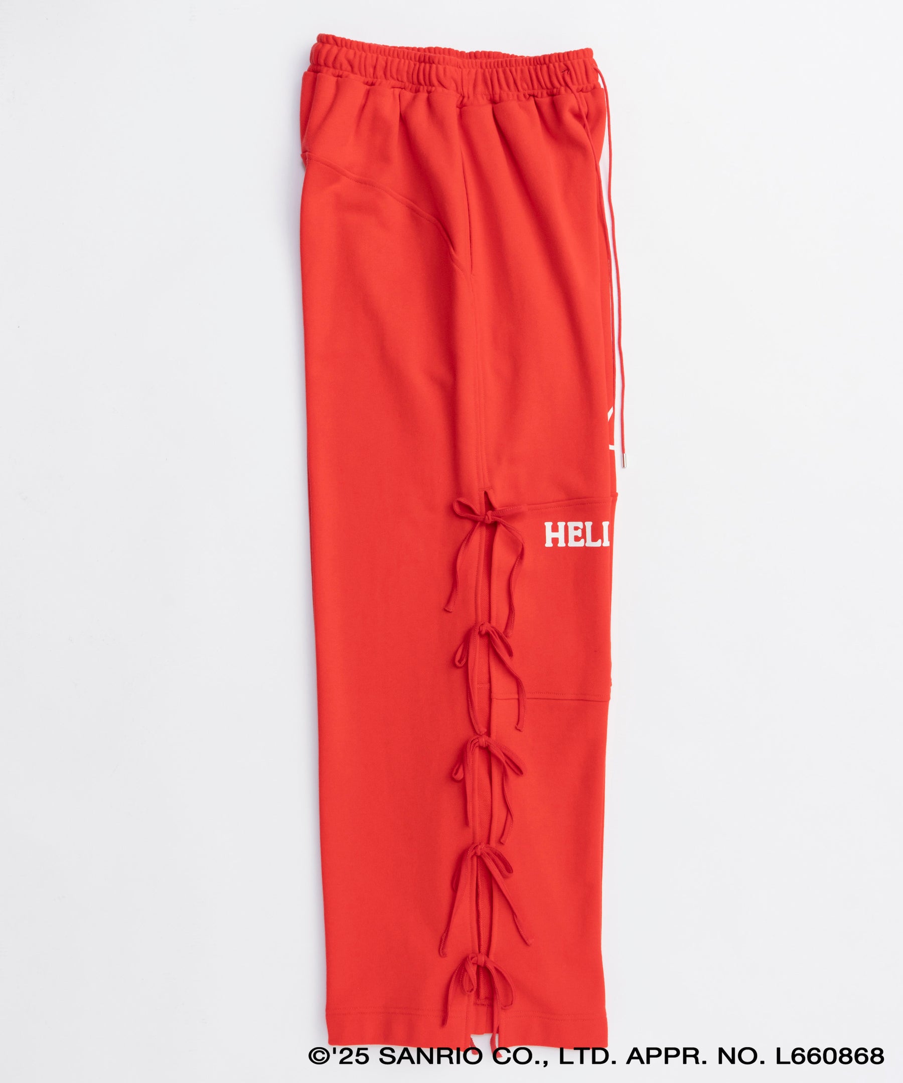 Side Ribbon Sweatpants【メゾンスペシャル】 MAISON SPECIAL(メゾンスペシャル) Side Ribbon Sweatpants