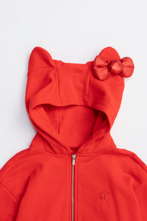 【HELLO KITTY × MAISON SPECIAL】HELLO KITTY  Eared Hoodie