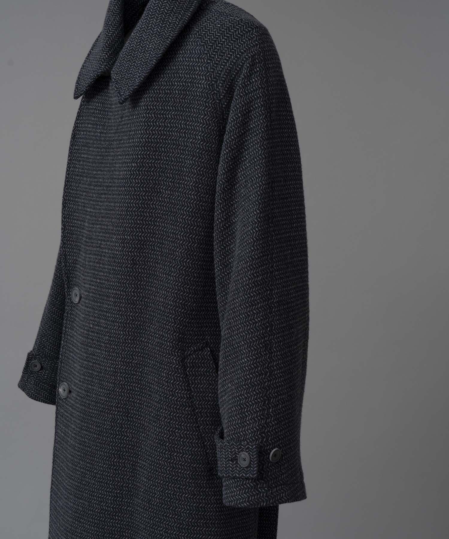 【Italian Dead Stock Fabric】Prime-Over Ulster Coat