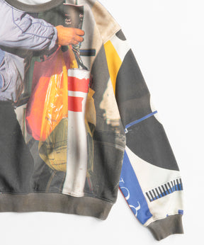 【26AUTUMN PRE-ORDER】Cityscape Photo Sweatshirt Top