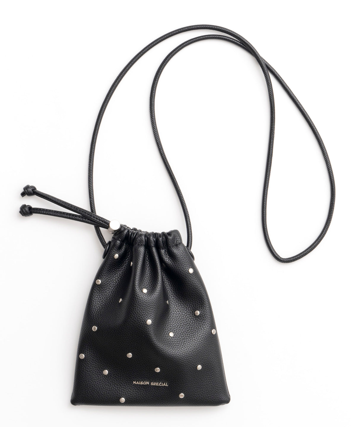 【24AUTUMN PRE-ORDER】Studs Drawstring Mobile Tote Bag