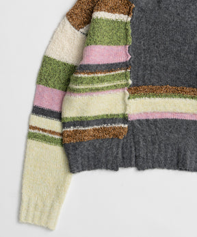 【26WINTER PRE-ORDER】Dramatic Border Slit Knit