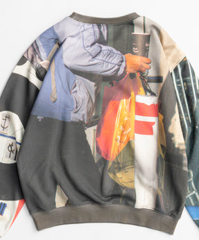 【26AUTUMN PRE-ORDER】Cityscape Photo Sweatshirt Top