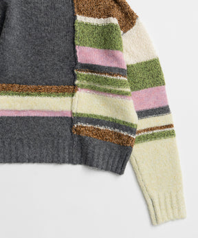 【26WINTER PRE-ORDER】Dramatic Border Slit Knit