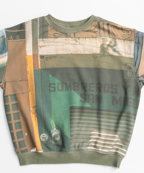 【26AUTUMN PRE-ORDER】Cityscape Photo Sweatshirt Top