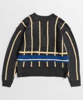 【26WINTER PRE-ORDER】Stripe Cricket Knit