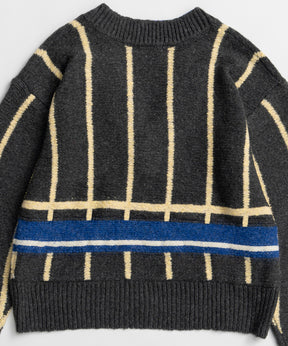 【26WINTER PRE-ORDER】Stripe Cricket Knit