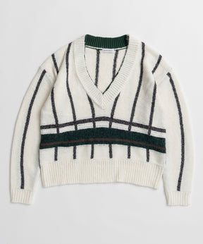 【26WINTER PRE-ORDER】Stripe Cricket Knit