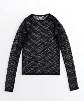 Lace crew Top
