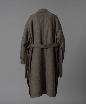 [9/27 (Fri) 12:00 Sales Start] [Italian Dead Stock Fabric] Prime-Over Stand Collar Coat