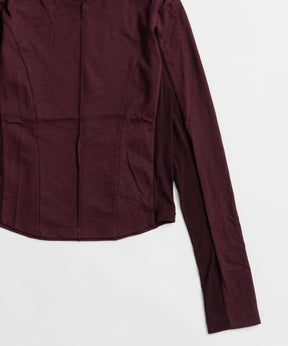 【26WINTER PRE-ORDER】British Worsted Cotton High Neck Top