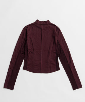 【26WINTER PRE-ORDER】British Worsted Cotton High Neck Top