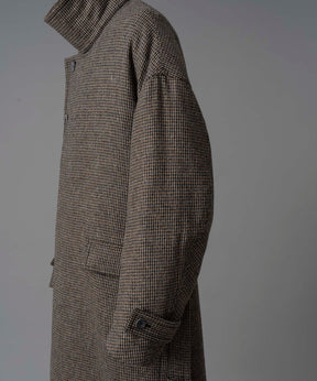 [9/27 (Fri) 12:00 Sales Start] [Italian Dead Stock Fabric] Prime-Over Stand Collar Coat