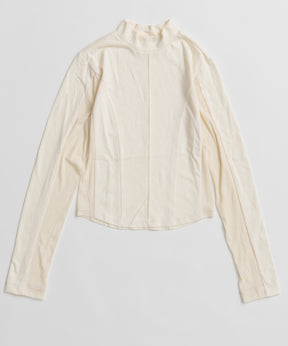 【26WINTER PRE-ORDER】British Worsted Cotton High Neck Top