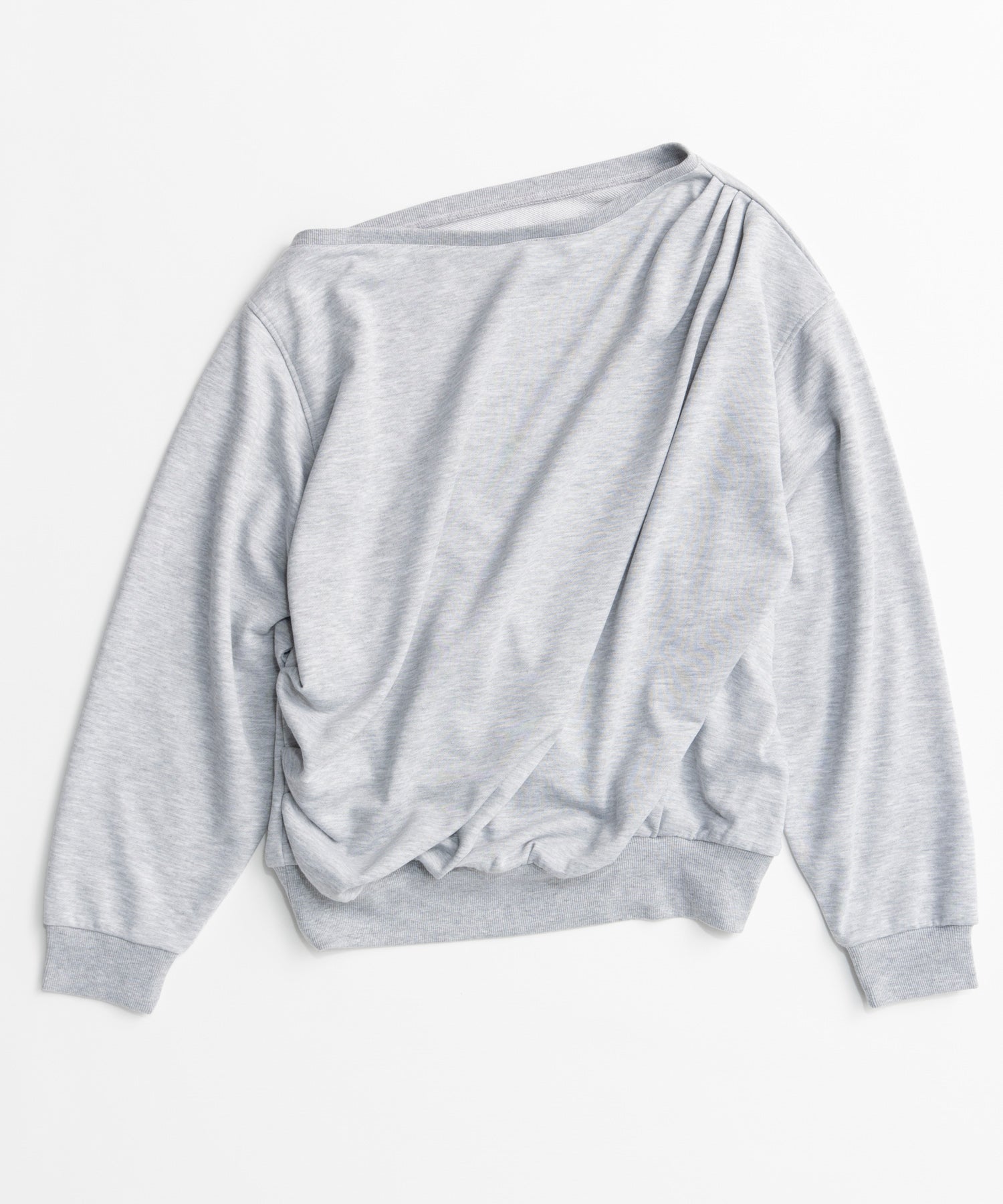 【26AUTUMN PRE-ORDER】2WAY Off-Shoulder Sweatshirt