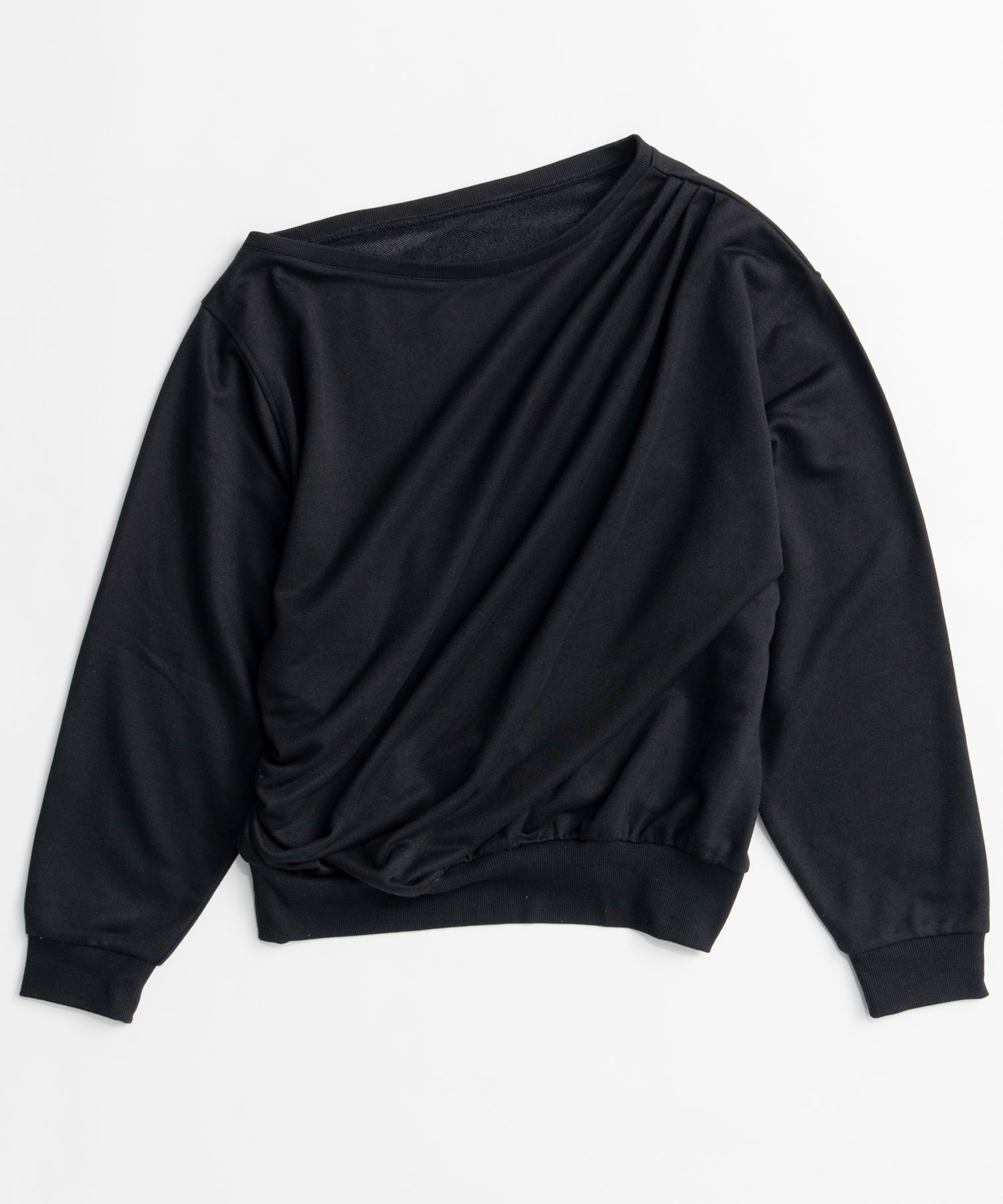 【26AUTUMN PRE-ORDER】2WAY Off-Shoulder Sweatshirt