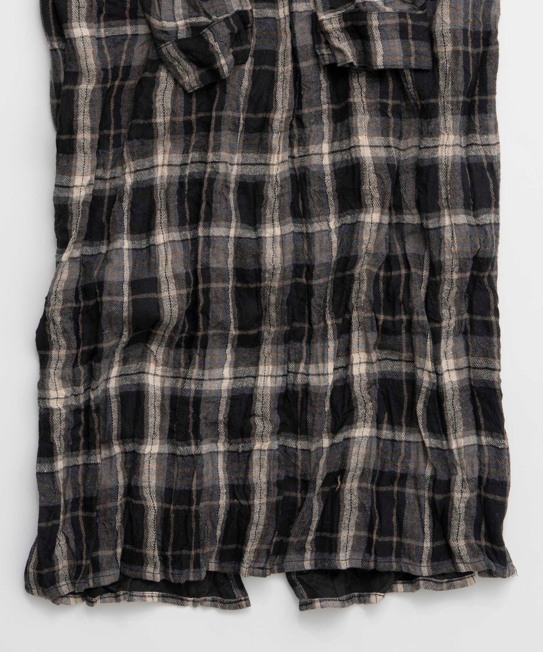 [开放YY]编织皱纹的衬衫长裙