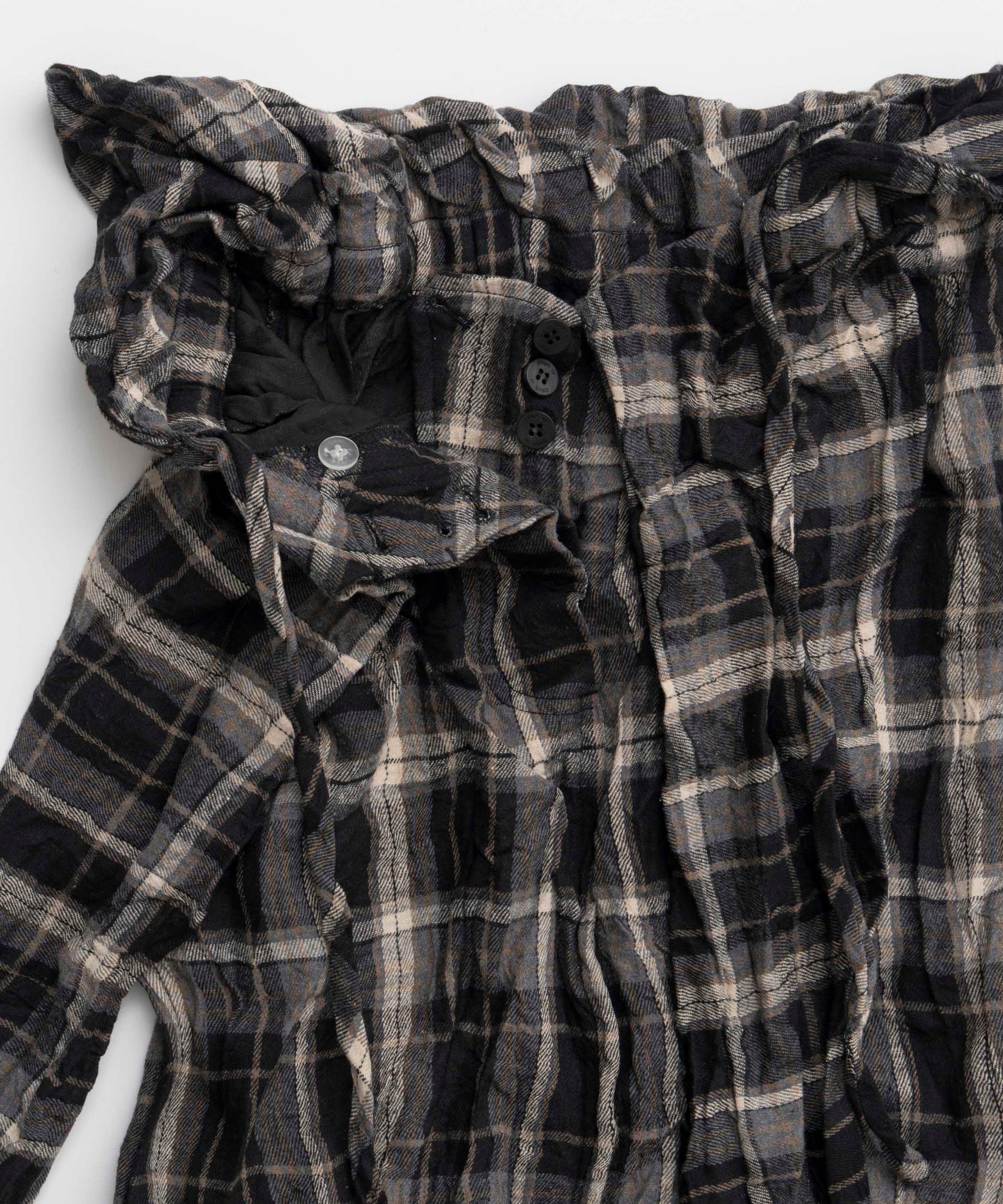 [开放YY]编织皱纹的衬衫长裙