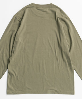 【26AUTUMN PRE-ORDER】Blurred Emotion Logo Print Long Sleeve T-Shirt