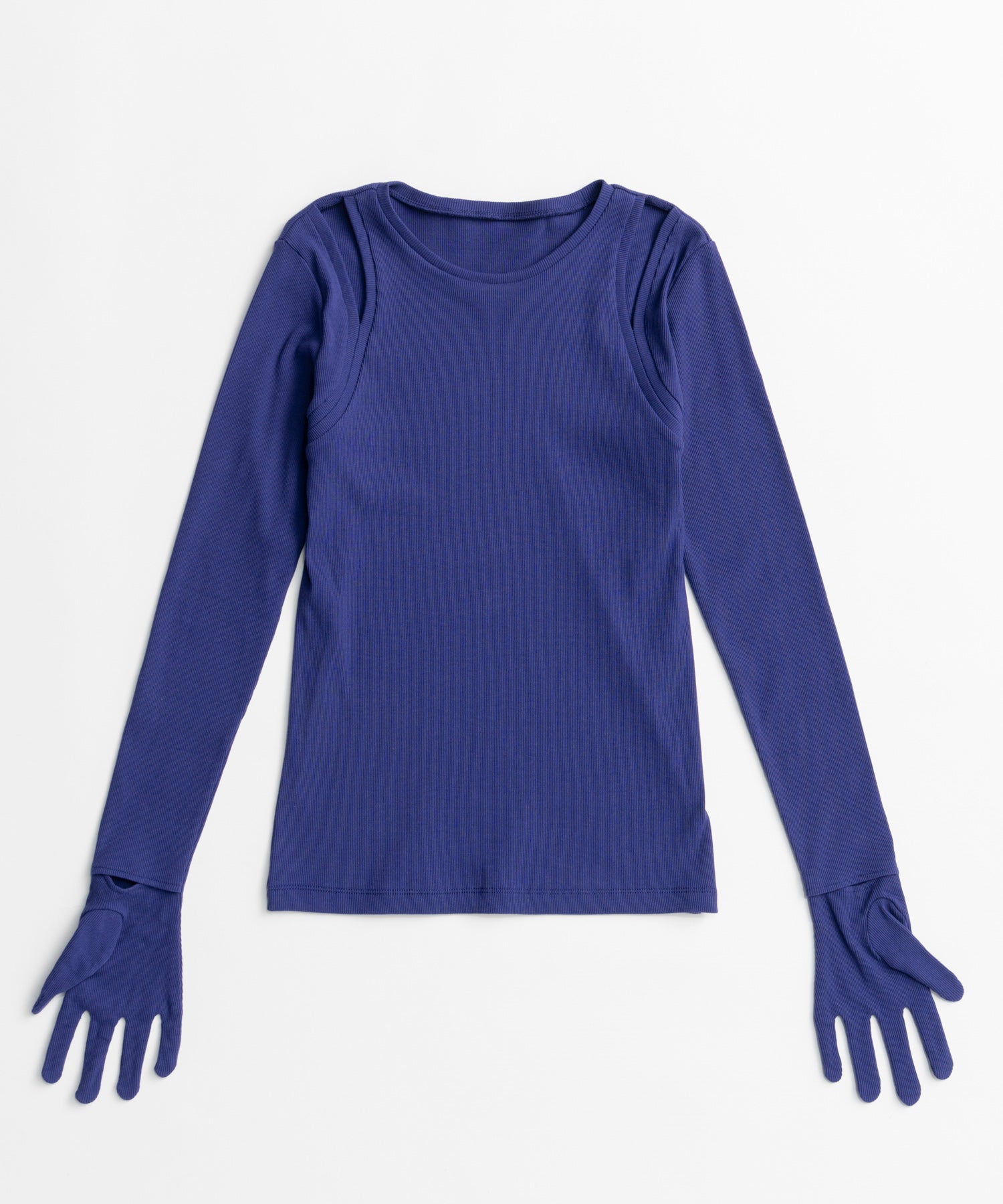 【26AUTUMN PRE-ORDER】Glove Rib Jersey Top
