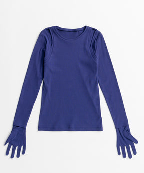 【26AUTUMN PRE-ORDER】Glove Rib Jersey Top