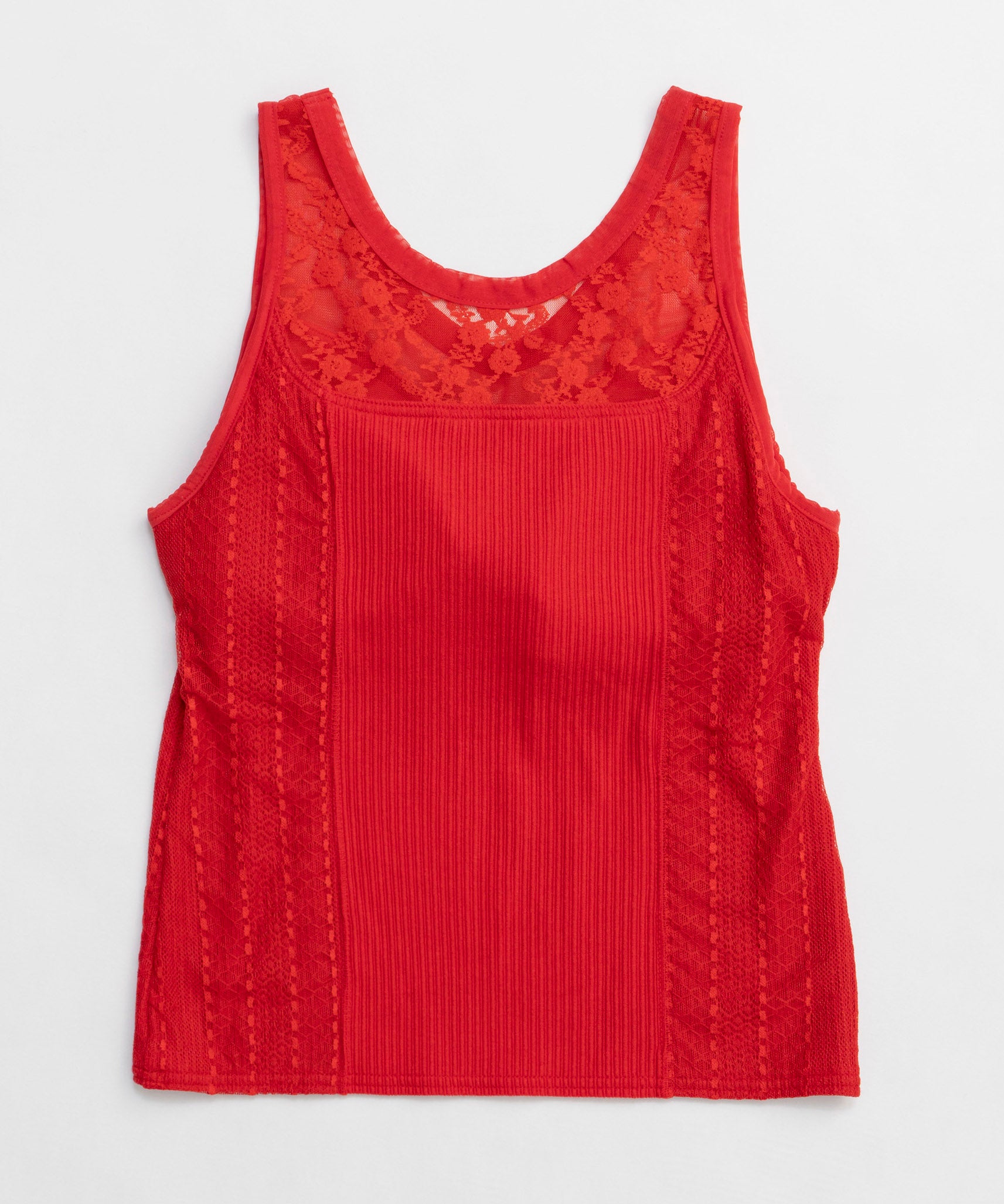 【25SPRING PRE-ORDER】2way See-through Combination Tank Top